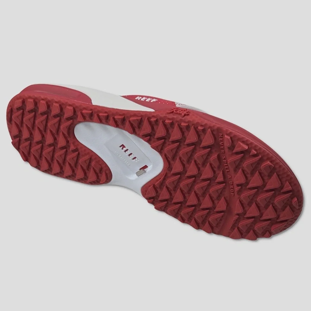 Reef‎ Fanning Pregame / Tailgate Sandals  - NWT Mens 10 Crimson  - #48627-FL2
